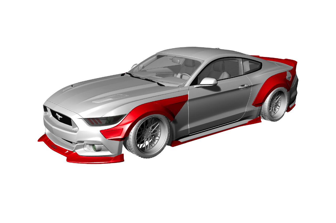 EDGE CUSTOMS Ford Mustang R